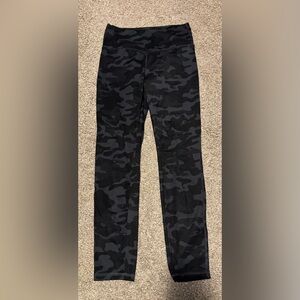 Danskin Black Camouflage Leggings